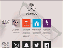 Tablet Screenshot of adamoc.com